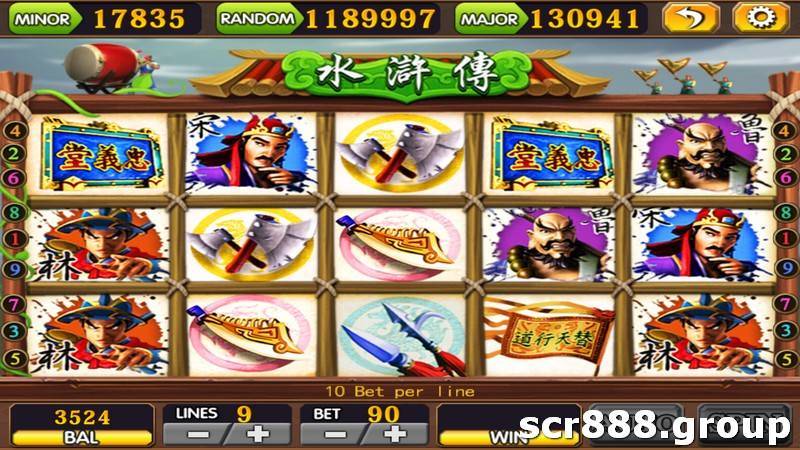 Experience Engaging Gameplay and Stunning Visuals in SCR888's Water Margin Slot Game